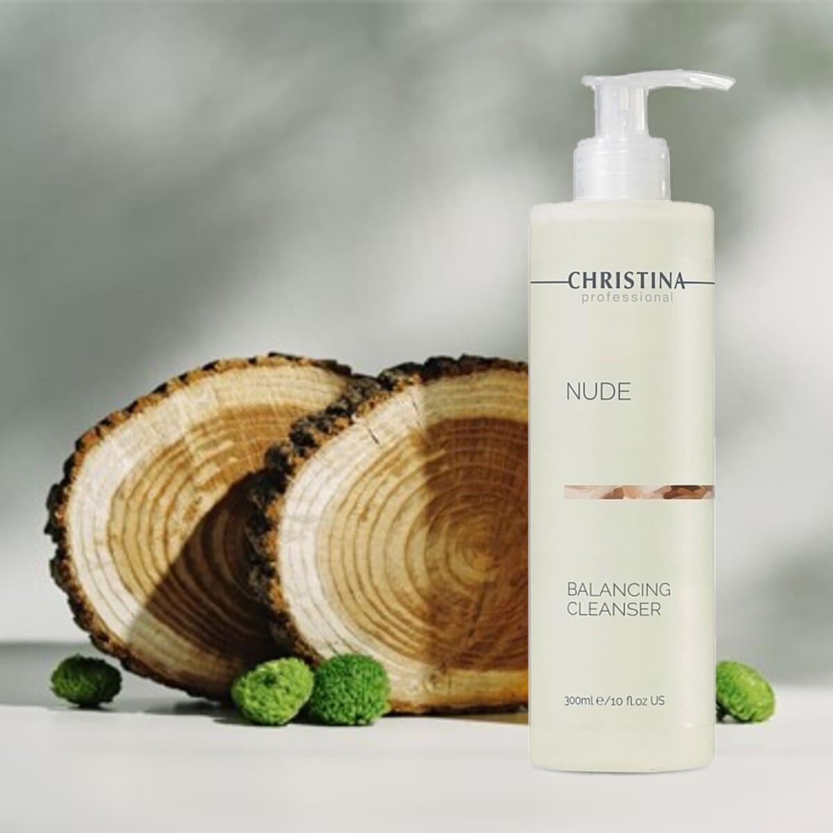 Балансувальний очищувальний гель для тіла Christina Nude Balancing Cleanser, 300 мл