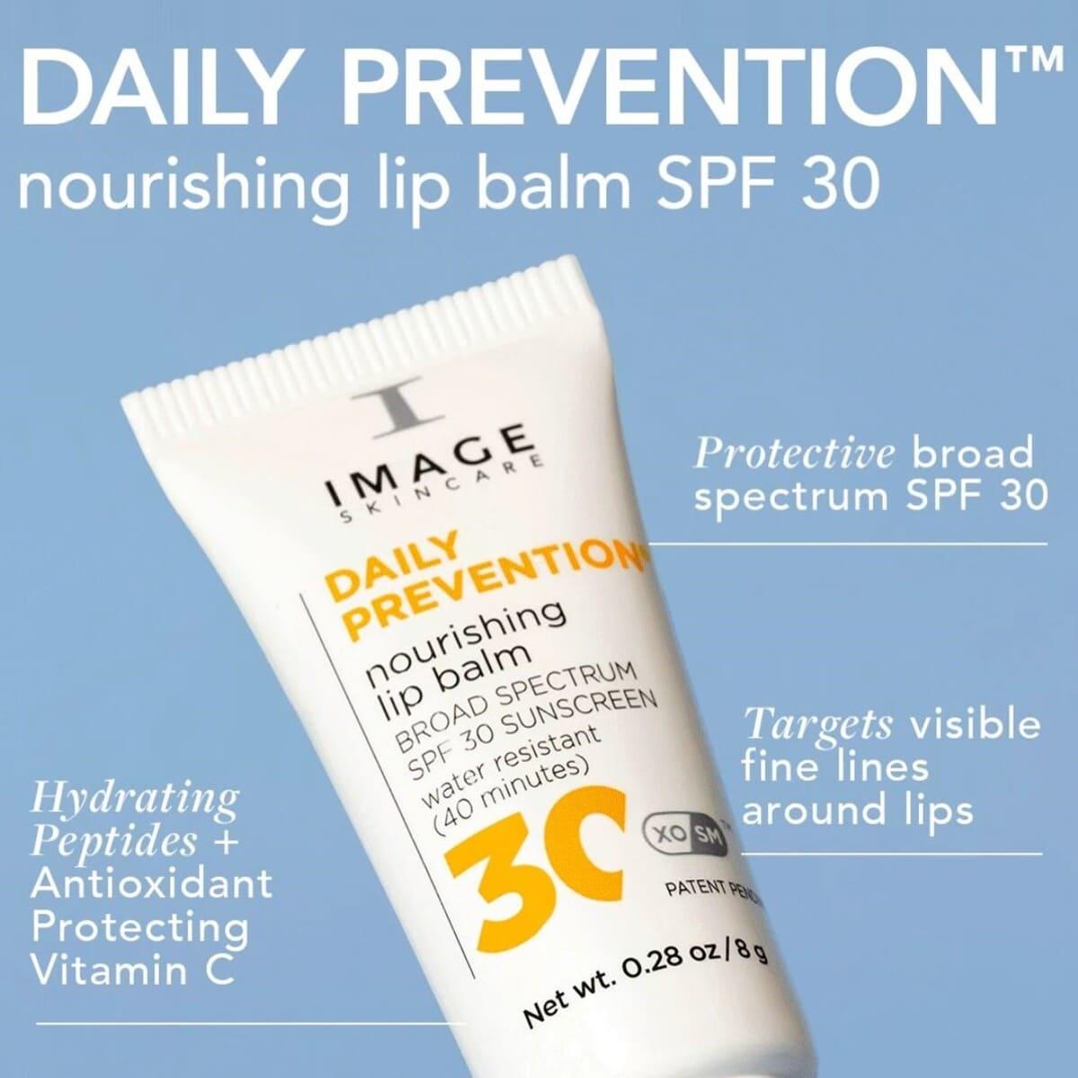 Бальзам для губ Image Skincare Daily Prevention Nourishing Lip Balm SPF 30, 8 г