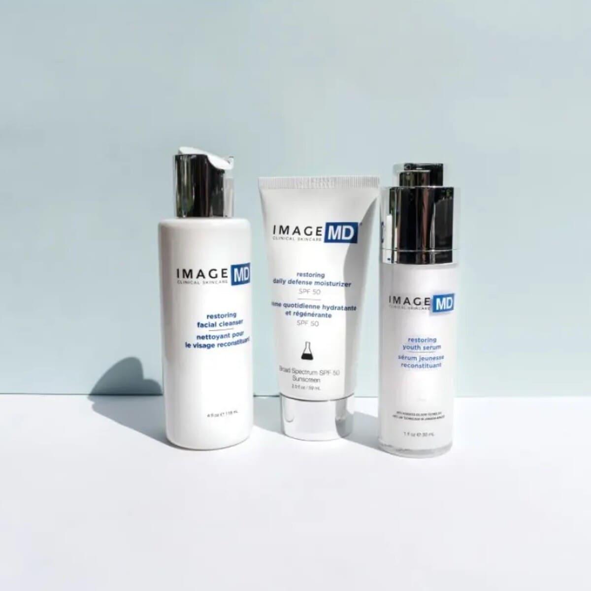 Очищувальний гель з АНА / ВНА кислотами Image Skincare MD Restoring Facial Cleanser, 120 мл