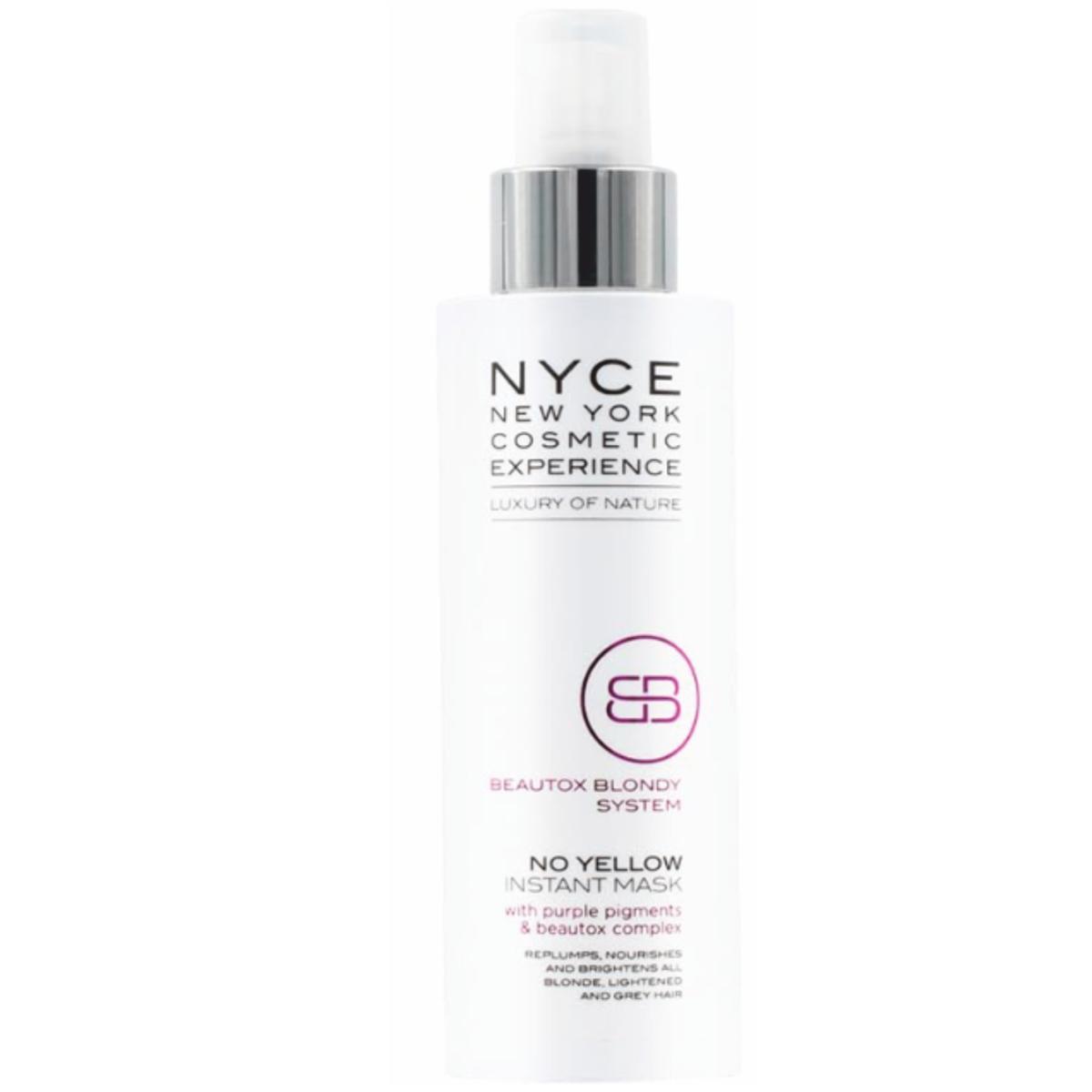 Маска для нейтралізації жовтизни NYCE Beautox Blondy System No Yellow Instant Mask, 150 мл