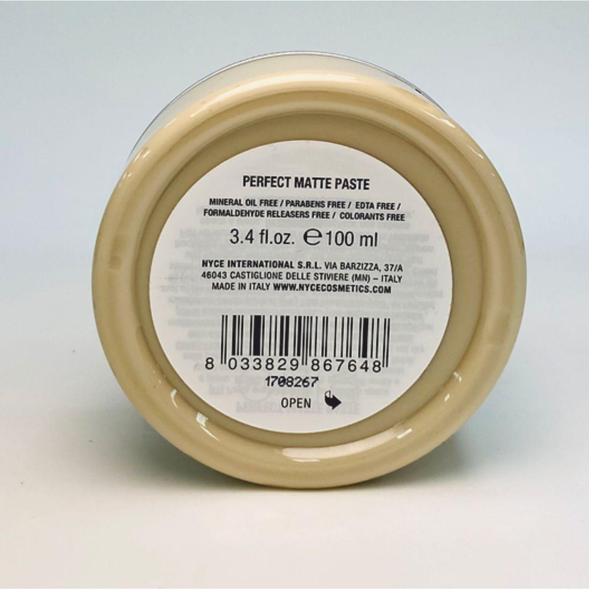 Матова паста для укладки волосся NYCE Luxury Tools Perfect Matte Paste, 100 мл