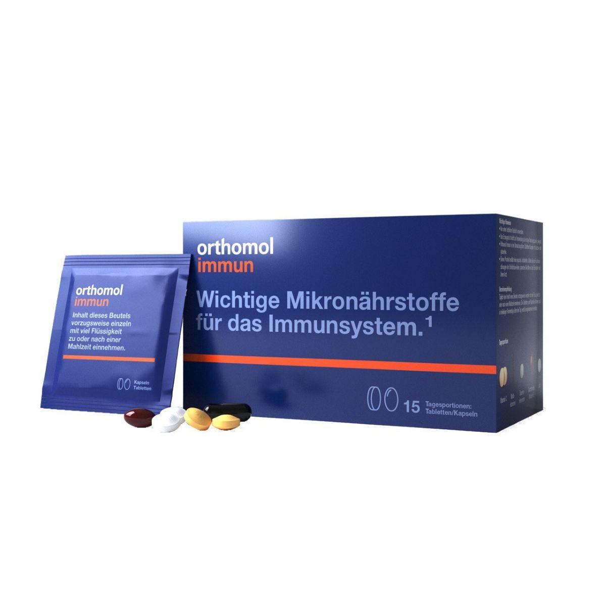 Orthomol Immun №15 Капсули + таблетки для відновлення імунної системи, 15 днів