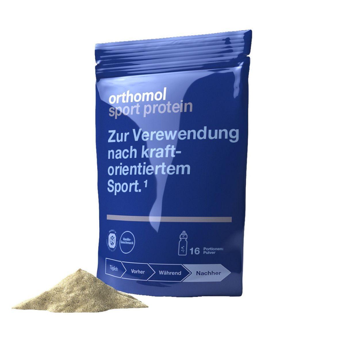 Orthomol Sport Protein №16 Протеїновий коктейль для спортсменів (порошок), 16 днів