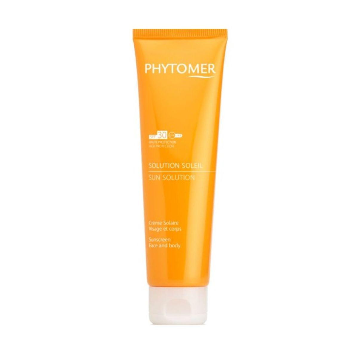 Сонцезахистний та укріплювальний крем для обличчя та тіла PHYTOMER Sun Solution Sunscreen SPF 30, 125 мл