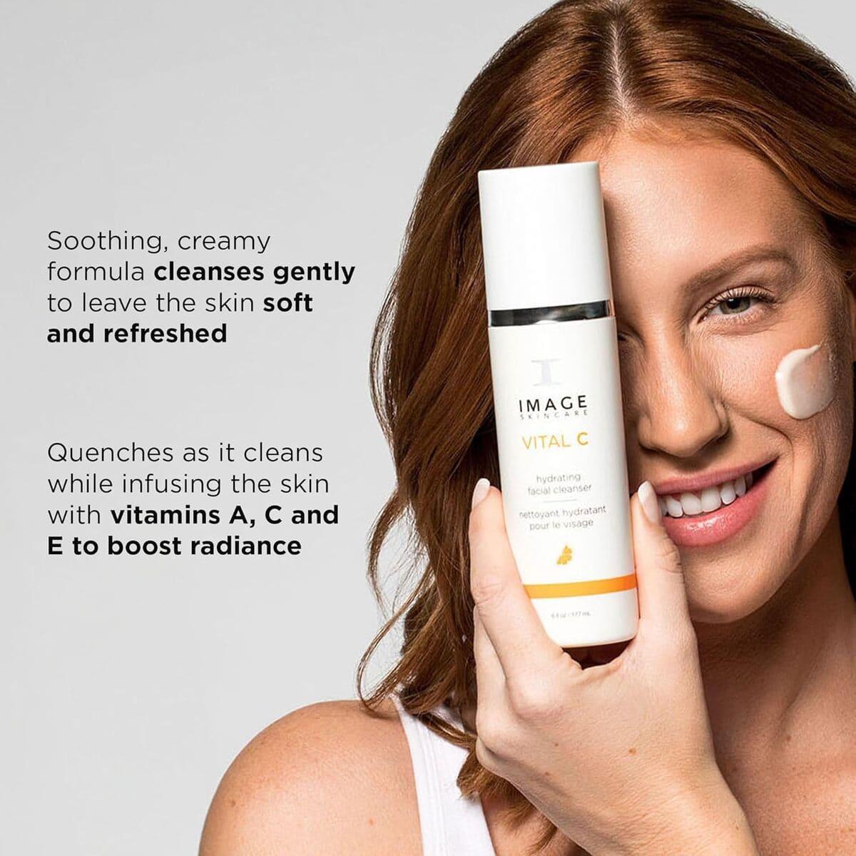 Очищувальне молочко з вітаміном С Image Skincare Vital C Hydrating Facial Cleanser, 177 мл