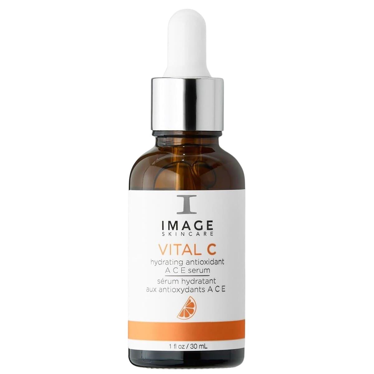 Зволожувальна антиоксидантна сироватка з вітамінами А, С, Е Image Skincare Vital C Hydrating AC&E Serum, 30 мл