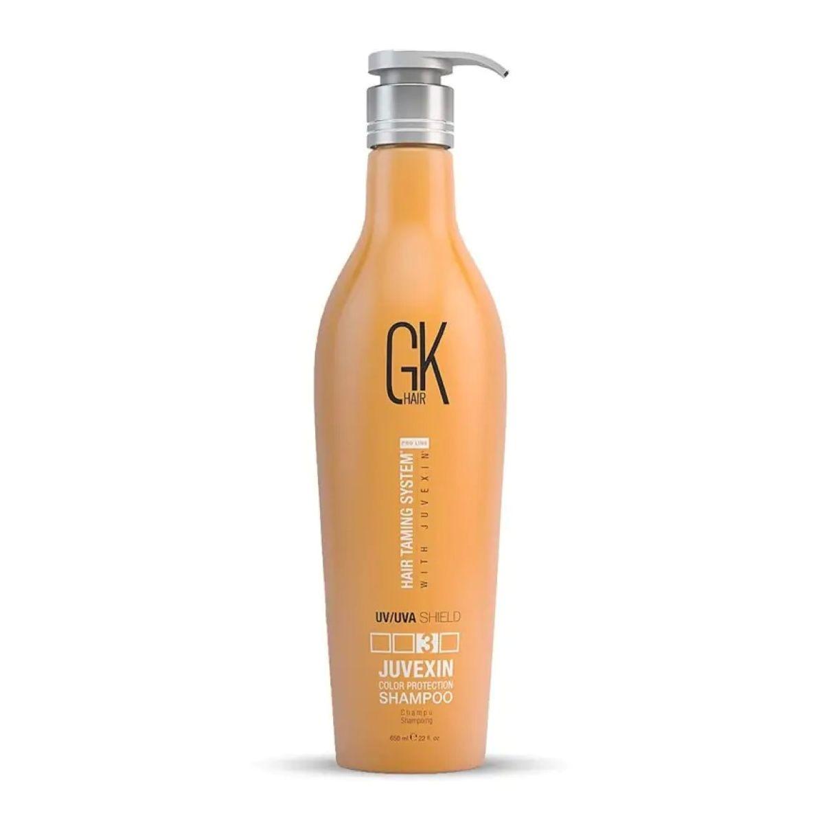 Шампунь для фарбованого волосся з захистом від сонця GKhair UV/UVA Shield Color Protection Shampoo, 240 мл Шампунь для фарбованого волосся з захистом від сонця GKhair UV/UVA Shield Color Protection Shampoo, 240 мл