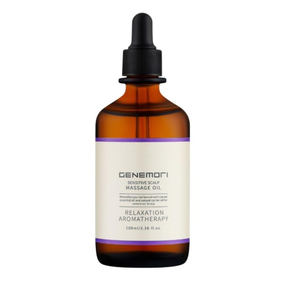 GENEMORI Sensitive Scalp Massage Oil - Релаксаційна аромотерапевтична масажна олія для чутливої шкіри голови, 100 мл GENEMORI Sensitive Scalp Massage Oil - Релаксаційна аромотерапевтична масажна олія для чутливої шкіри голови, 100 мл