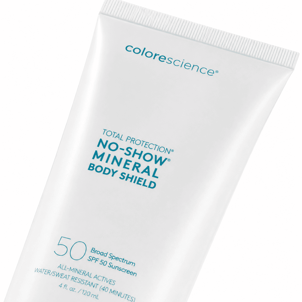 Прозорий мінеральний сонцезахисний флюїд для тіла Colorescience Sunforgettable Total ProtectionTM No-Show Body Shield SPF 50, 140 мл Прозорий мінеральний сонцезахисний флюїд для тіла Colorescience Sunforgettable Total ProtectionTM No-Show Body Shield SPF 50, 140 мл