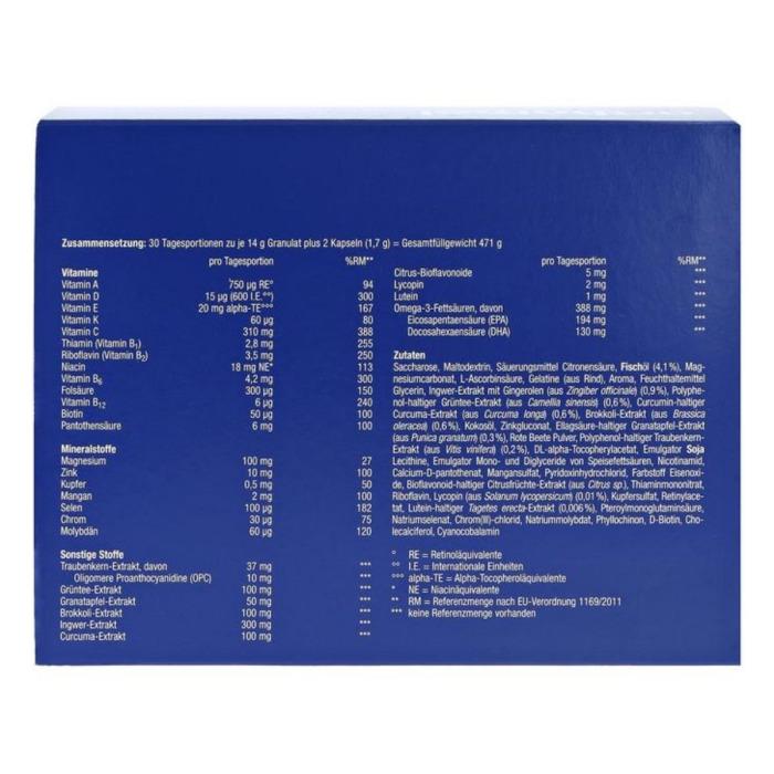 Вітаміни та мінерали гранули та капсули Orthomol I-Care (для профілактики та лікування вірусних та інфекційних захворювань), 30 днів Вітаміни та мінерали гранули та капсули Orthomol I-Care (для профілактики та лікування вірусних та інфекційних захворювань), 30 днів