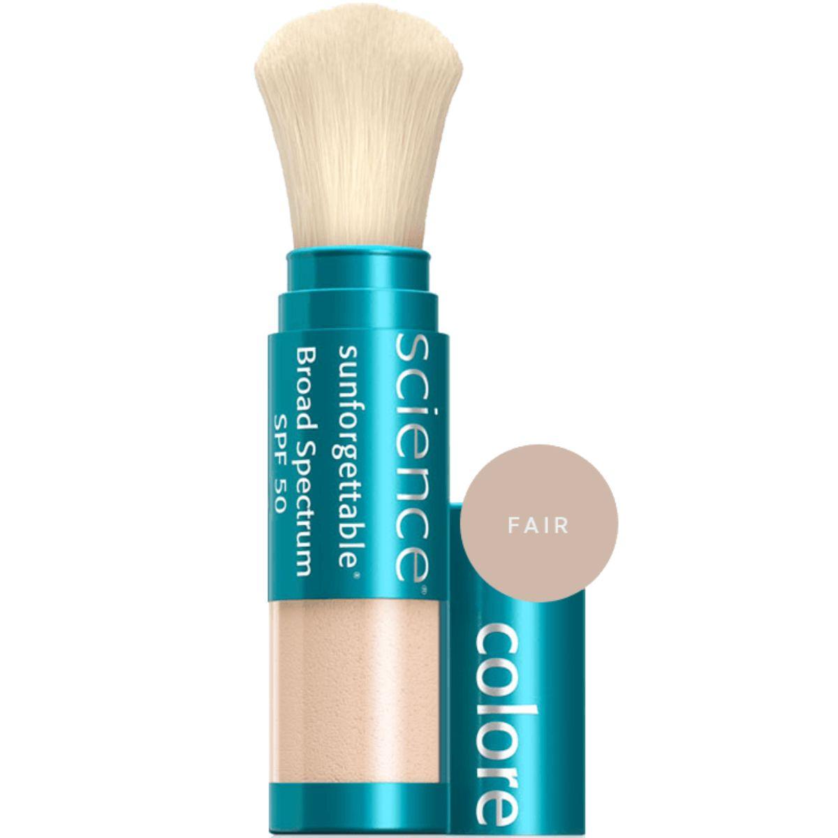 Сонцезахисна розсипчаста пудра для обличчя Colorescience Sunforgettable Total Protection Brush-On Shield SPF 50, Fair Сонцезахисна розсипчаста пудра для обличчя Colorescience Sunforgettable Total Protection Brush-On Shield SPF 50, Fair