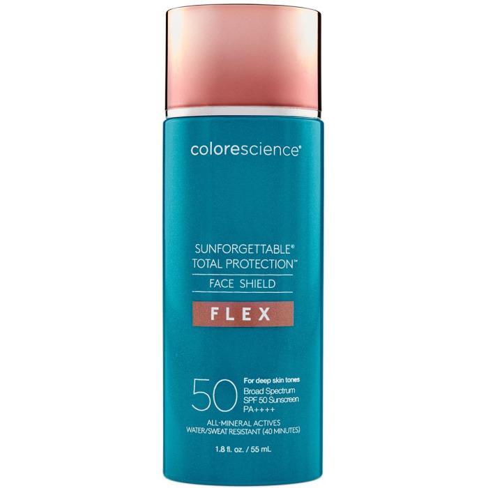 Сонцезахисний крем для обличчя з адаптивними пігментами Colorescience Sunforgettable Total Protection Face Shield Flex SPF 50, Fair Сонцезахисний крем для обличчя з адаптивними пігментами Colorescience Sunforgettable Total Protection Face Shield Flex SPF 50, Fair