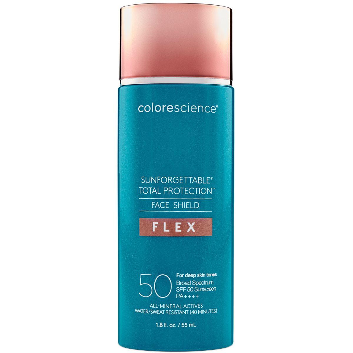 Сонцезахисний крем для обличчя з адаптивними пігментами Colorescience Sunforgettable Total Protection Face Shield Flex SPF 50, Fair Сонцезахисний крем для обличчя з адаптивними пігментами Colorescience Sunforgettable Total Protection Face Shield Flex SPF 50, Fair