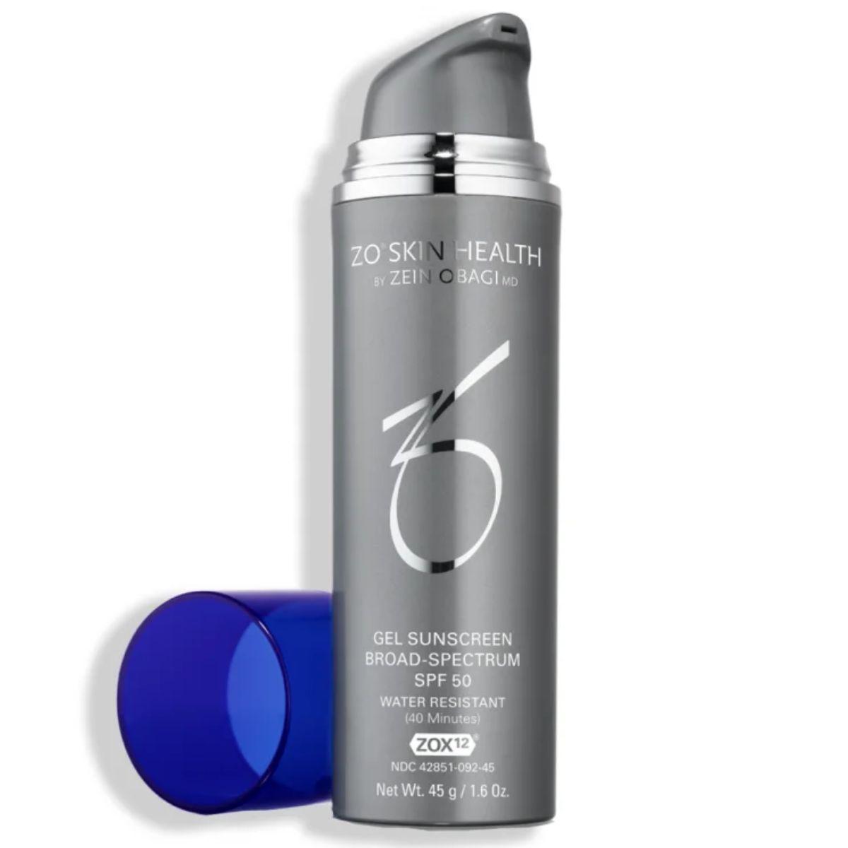 Сонцезахисний водостійкий гель для обличчя Zein Obagi Zo Skin Health Gel Sunscreen Broad Spectrum SPF 50 Water Resistant, 45 мл Сонцезахисний водостійкий гель для обличчя Zein Obagi Zo Skin Health Gel Sunscreen Broad Spectrum SPF 50 Water Resistant, 45 мл