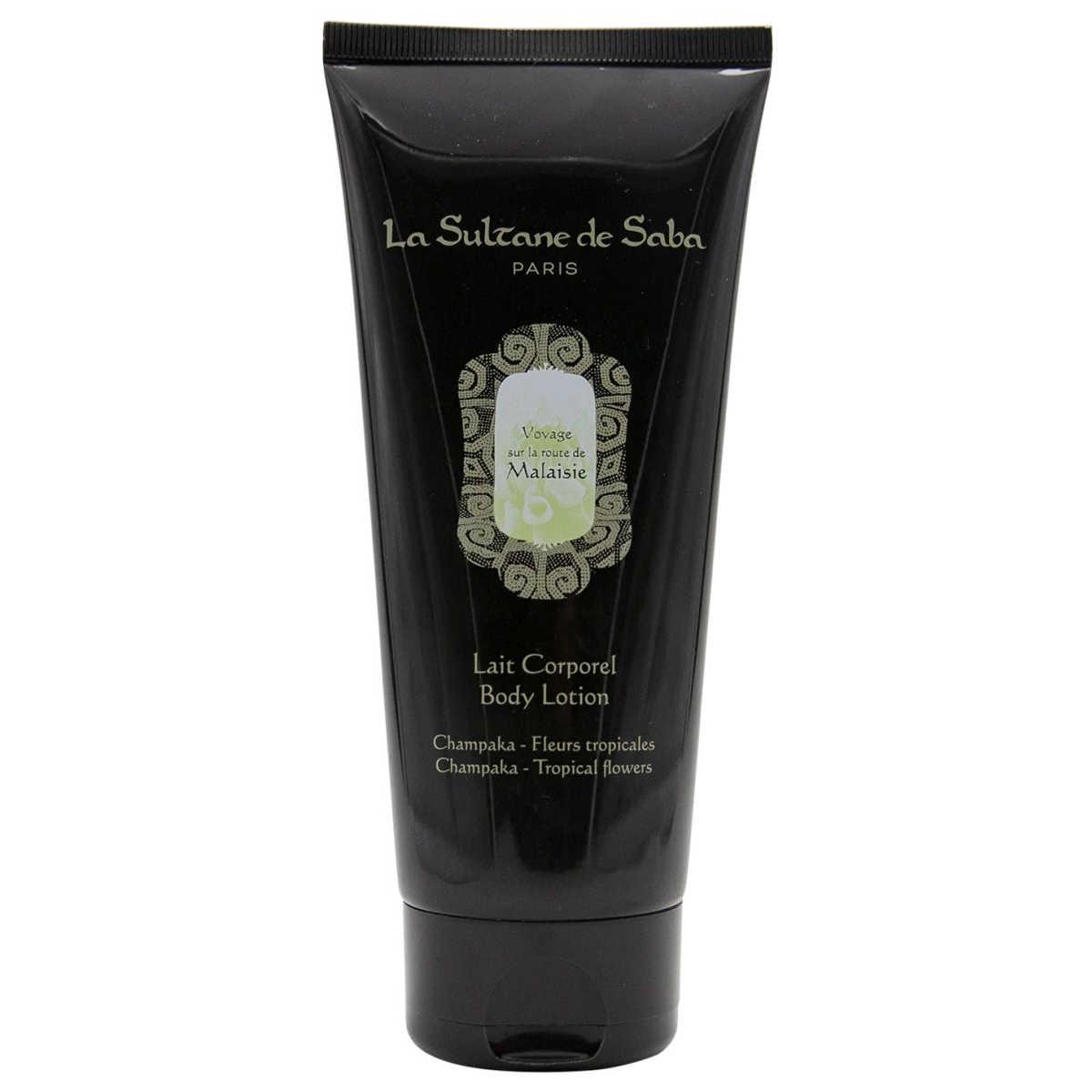 Молочко для тіла «Малайзія» La Sultane de Saba Voyage Malaisie Body Lotion Champaka - Tropical Flowers, 200 мл Молочко для тіла «Малайзія» La Sultane de Saba Voyage Malaisie Body Lotion Champaka - Tropical Flowers, 200 мл