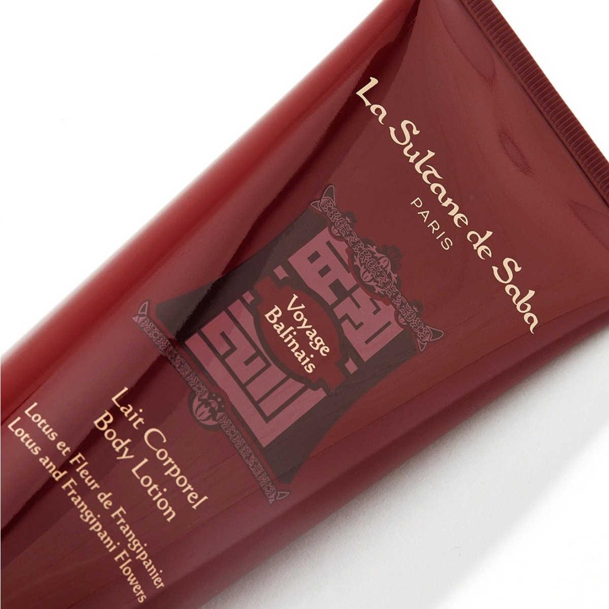 Молочко для тіла «Лотос і франжипані» La Sultane de Saba Voyage Balinais Body Lotion Lotus and Frangipani Flower, 200 мл Молочко для тіла «Лотос і франжипані» La Sultane de Saba Voyage Balinais Body Lotion Lotus and Frangipani Flower, 200 мл