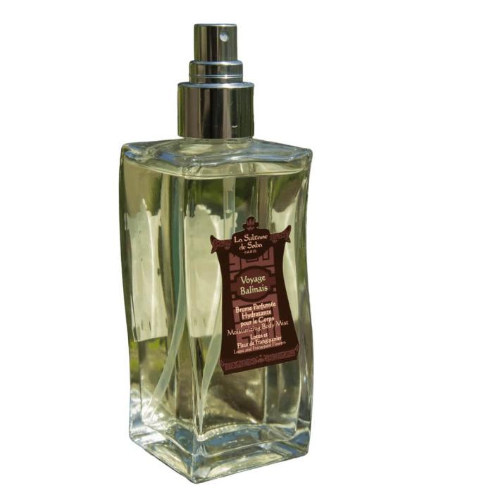Парфумований спрей для тіла «Балі, лотос і франжипані» La Sultane de Saba Voyage Balinais Moisturizing Body Mist Lotus and Frangipani Flowers (Body Water Bali), 200 мл Парфумований спрей для тіла «Балі, лотос і франжипані» La Sultane de Saba Voyage Balinais Moisturizing Body Mist Lotus and Frangipani Flowers (Body Water Bali), 200 мл