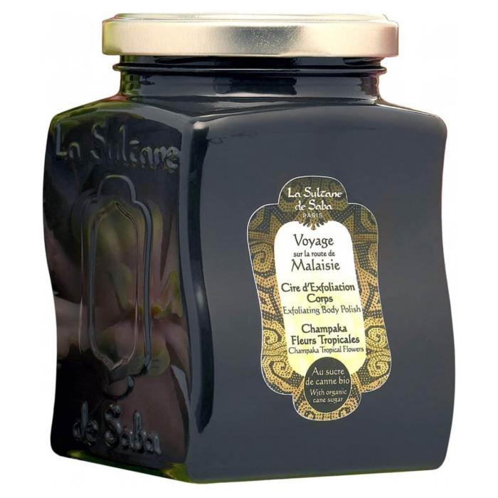 Скраб для тіла восковий «Малайзія» La Sultane de Saba Voyage Malaisie Exfoliating Body Polish Jasmine and Tropical Flowers, 300 мл Скраб для тіла восковий «Малайзія» La Sultane de Saba Voyage Malaisie Exfoliating Body Polish Jasmine and Tropical Flowers, 300 мл