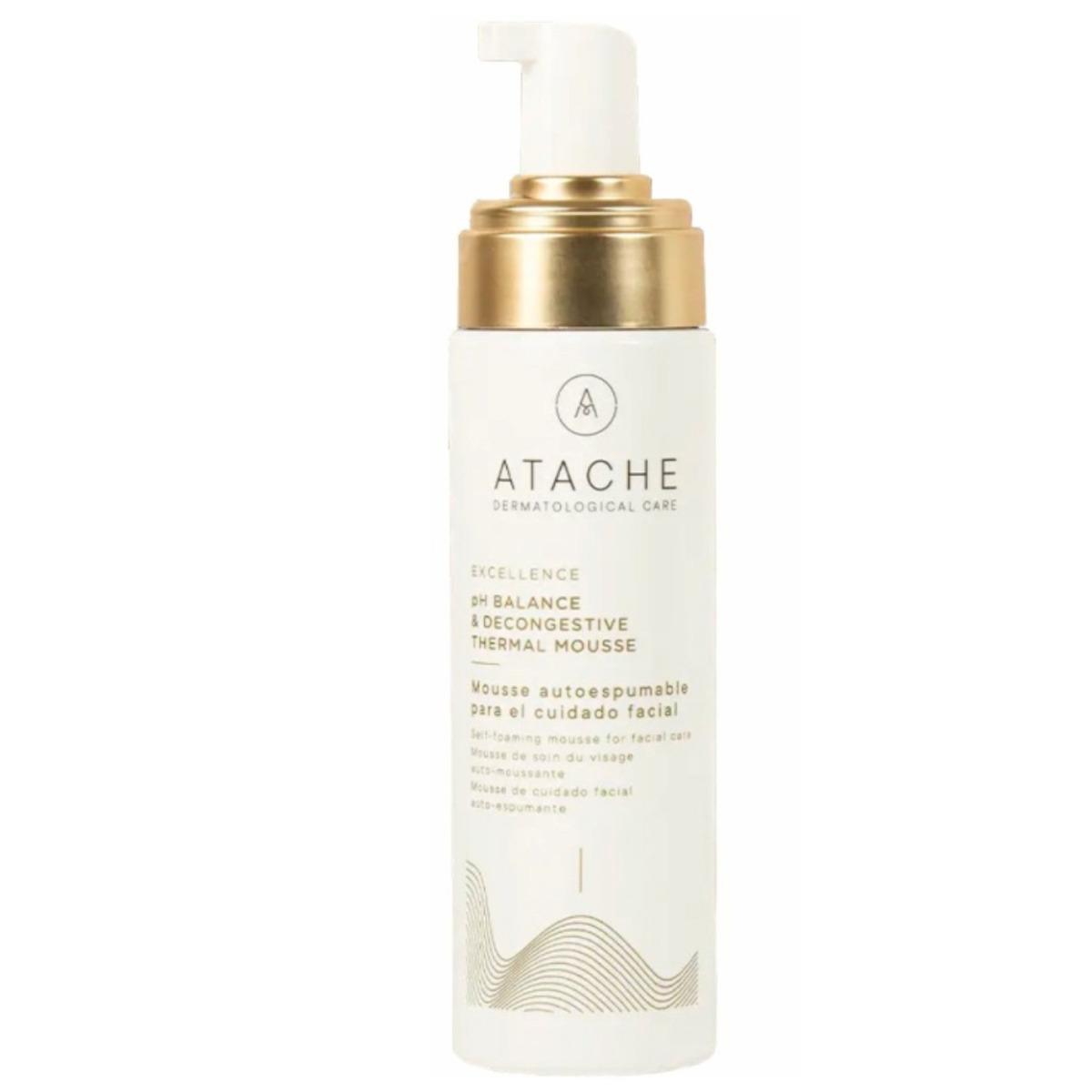 Універсальний тонік-мус для всіх типів шкіри 5-в-1 ATACHE Excellence PH Balance & Decongestive Thermal Mousse, 200 мл Універсальний тонік-мус для всіх типів шкіри 5-в-1 ATACHE Excellence PH Balance & Decongestive Thermal Mousse, 200 мл