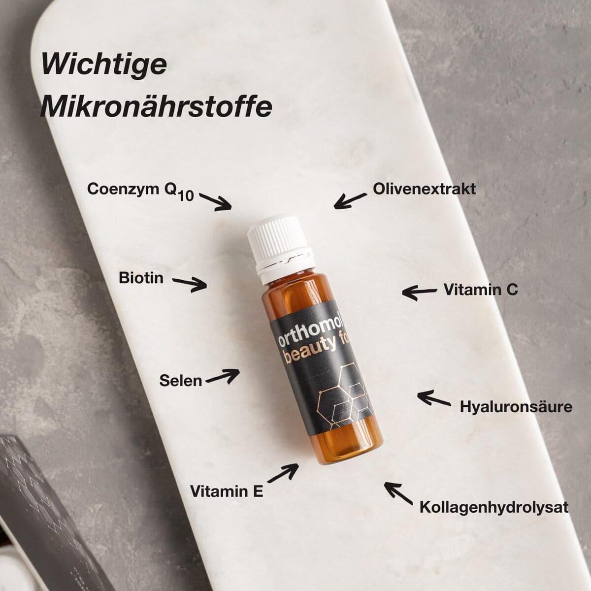 Orthomol Beauty for Men new Питна пляшечка з суспензією для покращення стану шкіри, нігтів та волосся №30, 30 днів Orthomol Beauty for Men new Питна пляшечка з суспензією для покращення стану шкіри, нігтів та волосся №30, 30 днів