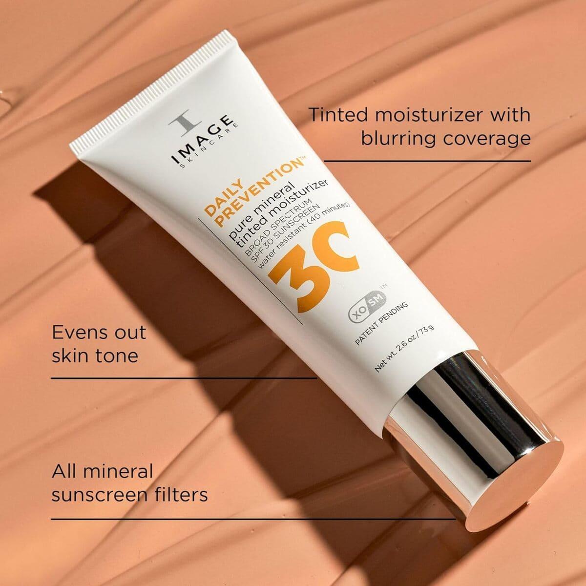 Тонувальний зволожувальний крем з мінералами Image Skincare Daily Prevention Pure Mineral Tinted Moisturizer SPF 30, 73 г Тонувальний зволожувальний крем з мінералами Image Skincare Daily Prevention Pure Mineral Tinted Moisturizer SPF 30, 73 г